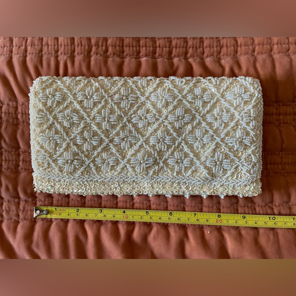 Beautiful beaded vintage clutch